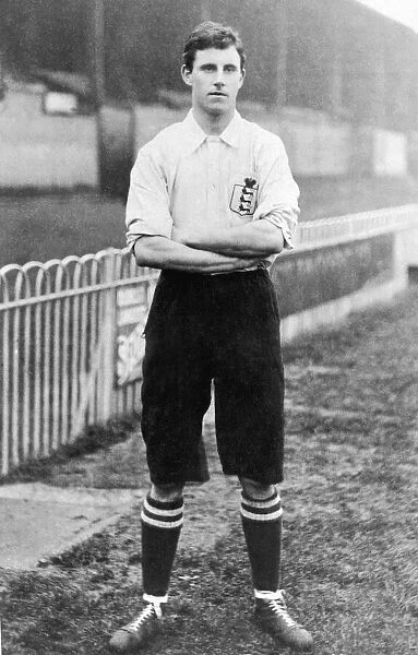 Vivian Woodward of Tottenham Hotspur and England, November 1906