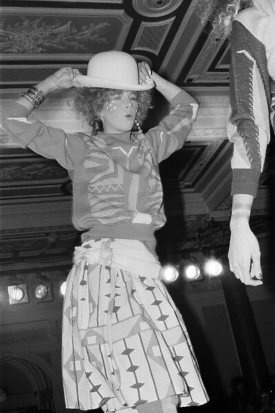 Vivienne Westwood and Malcolm Malcolm Mclaren host their first catwalk show '