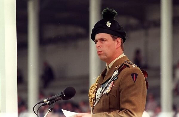 VJ Day Commemorations Belfast Northern Ireland August 95 The Duke of York during