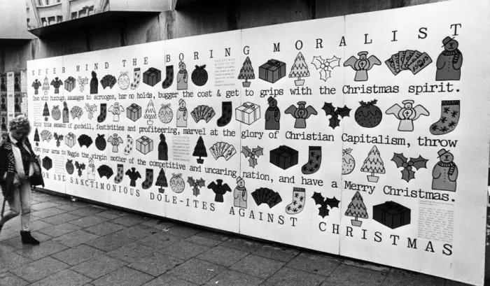 Framed Print : The voice of Cardiffs unemployed delivers a different sort of Christmas message Framed Print : The voice of Cardiffs unemployed delivers a different sort of Christmas message