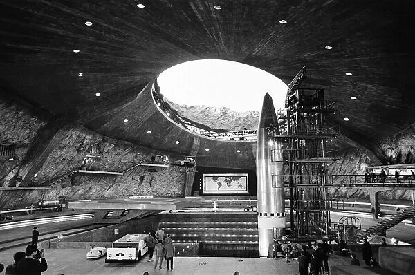 Volcano is the biggest and most complex film set interior ever built in Europe