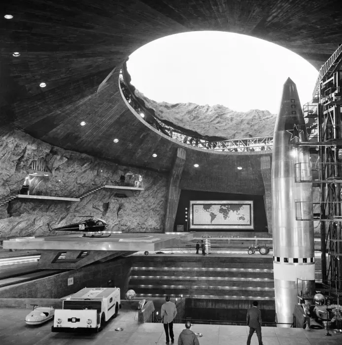 Framed Print : Volcano is the biggest and most complex film set interior ever built in Europe Framed Print : Volcano is the biggest and most complex film set interior ever built in Europe