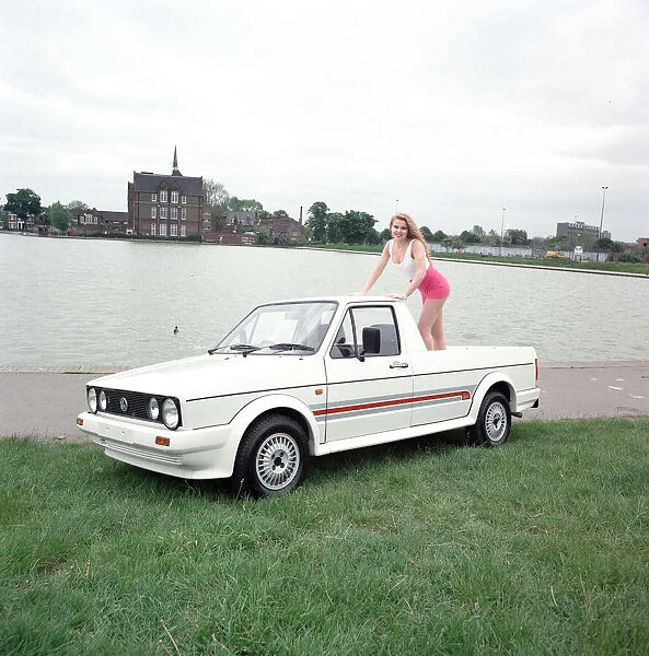 Volkswagen Caddy pick-up. 1st June 1991