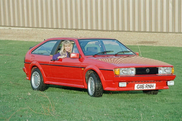 A Volkswagen Scirocco GT11. 16th January 1991