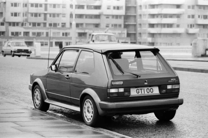 Framed Print : The VW Golf GTI 1800. 25th June 1982 Framed Print : The VW Golf GTI 1800. 25th June 1982