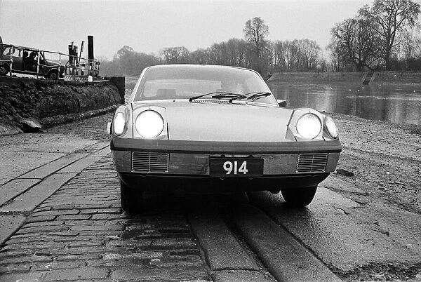 VW-Porsche 914. 16th January 1970