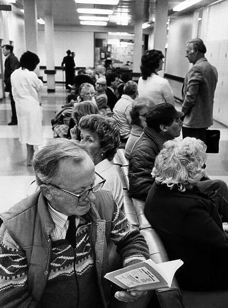 Waiting Room, Out Patients Department, Coventry and Warwickshire Hospital, Coventry