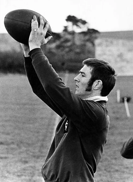 Wales international rugby union player John Bevan of Cardiff