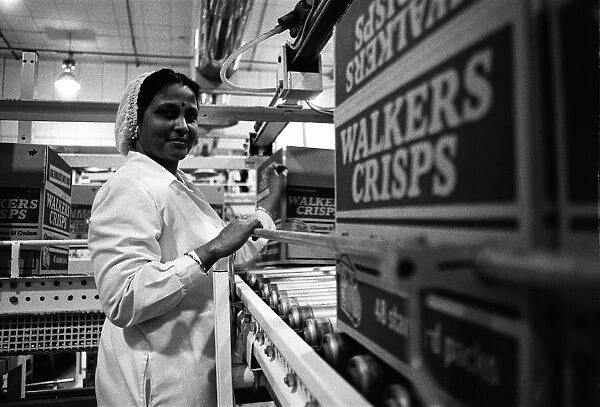 Walkers Factory, Bursom Road, Leicester. 15th March 1988