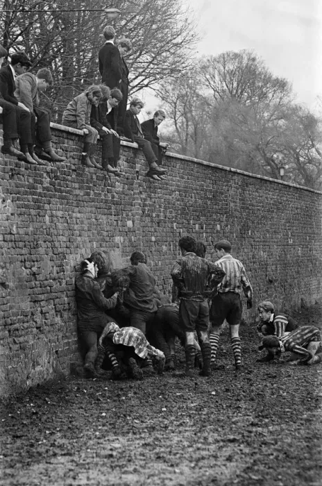 Framed Print : The Wall Game played at Eton College. Near Windsor in Berkshire. 26th November 1966 Framed Print : The Wall Game played at Eton College. Near Windsor in Berkshire. 26th November 1966