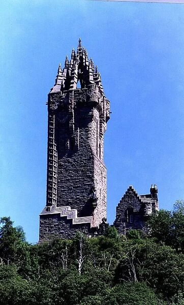 Wallace Monument Stirling - Sir William Wallace. Circa 1980