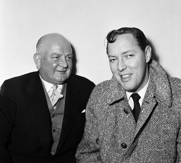 Wally Stewart and Bill Haley. 6th March 1957