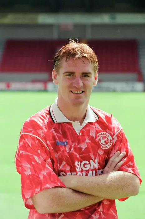Framed Print : Walsall FFC, Pre Season Photo-call, 30th July 1993. Dean Smith, Walsall FC Player Framed Print : Walsall FFC, Pre Season Photo-call, 30th July 1993. Dean Smith, Walsall FC Player