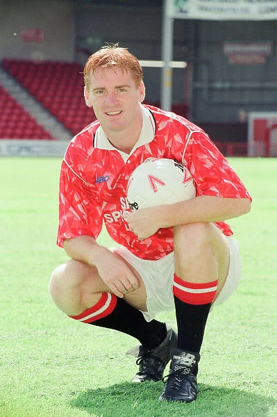 Walsall FFC, Pre Season Photo-call, 30th July 1993. Dean Smith, Walsall FC Player