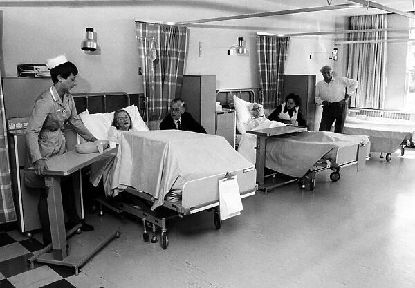Walsgrave Hospital, geriatric ward. 23rd August 1976