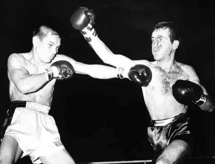 Framed Print : Walter McGowan boxer at Wembley 1967 beaten by Chartchai Chionoi Framed Print : Walter McGowan boxer at Wembley 1967 beaten by Chartchai Chionoi