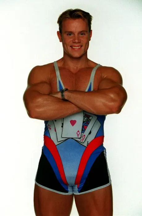 Framed Print : Warren Firman Gladiator March 98 Star of TV show The Gladiators Known as Ace Framed Print : Warren Firman Gladiator March 98 Star of TV show The Gladiators Known as Ace