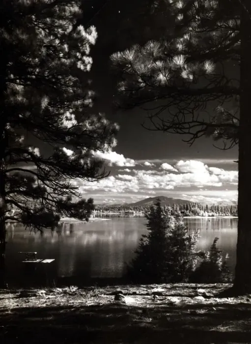 Framed Print : Wasa Lake in the foothills of the Rocky Mountains in Southern Canada Framed Print : Wasa Lake in the foothills of the Rocky Mountains in Southern Canada