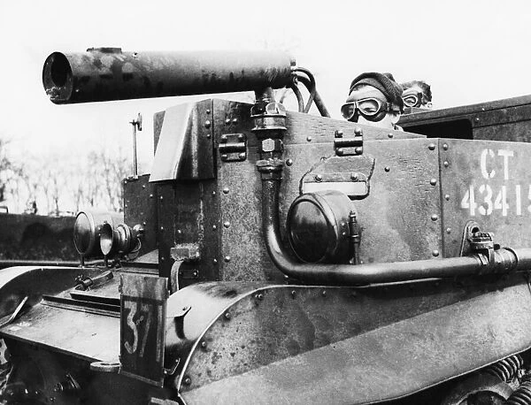 The Wasp is a Universal Carrier fitted with a flamethrower