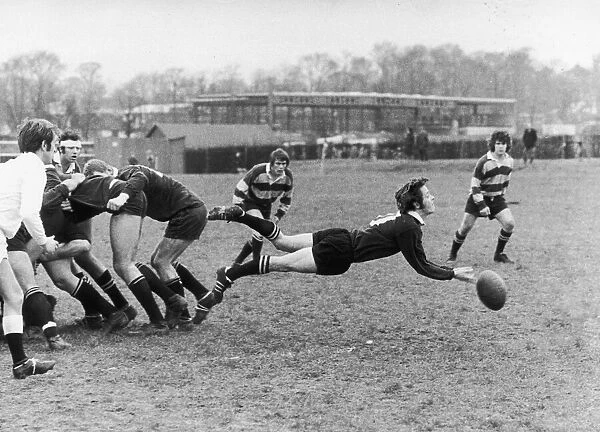 Wasps v St Lukes Church 3rd march 1973