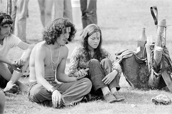 Watchfield Free Festival 1976, a music festival which attracted a large number of