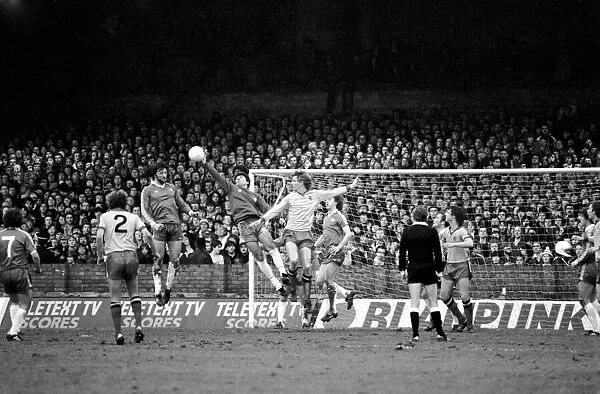 Watford 2 v. Chelsea 3. Division 2 football February 1980 LF01-23-022