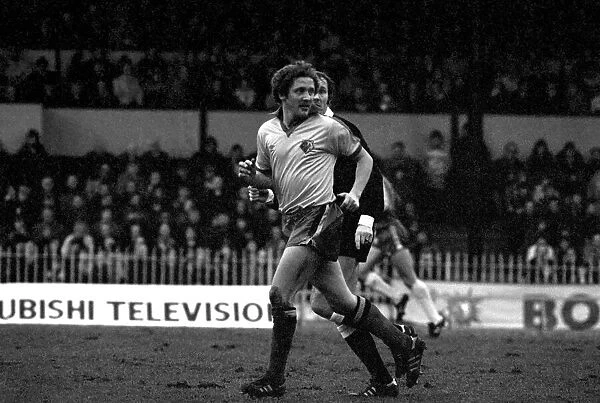 Watford 2 v. Chelsea 3. Division 2 football February 1980 LF01-23-040