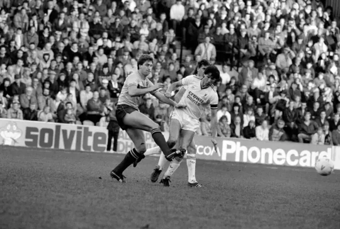 Framed Print : Watford 2 v. Liverpool 0. Division One Football. December 1986 LF21-14-001