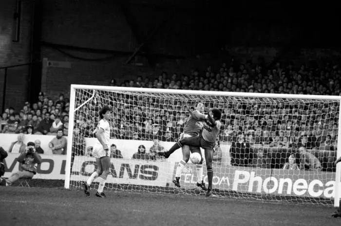 Framed Print : Watford 2 v. Liverpool 0. Division One Football. December 1986 LF21-14-025 Framed Print : Watford 2 v. Liverpool 0. Division One Football. December 1986 LF21-14-025