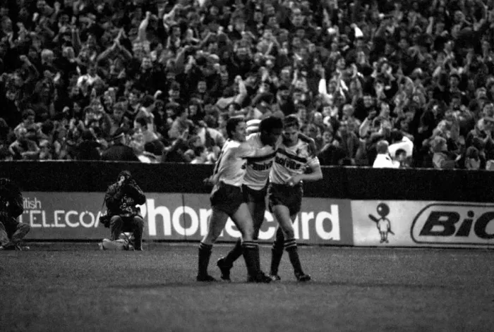 Framed Print : Watford 2 v. Liverpool 0. Division One Football. December 1986 LF21-14-042 Framed Print : Watford 2 v. Liverpool 0. Division One Football. December 1986 LF21-14-042
