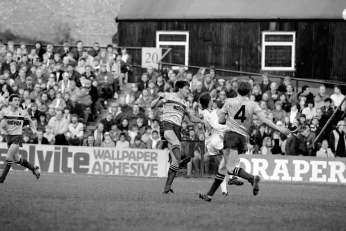 Framed Print : Watford 2 v. Liverpool 0. Division One Football. December 1986 LF21-14-012 Framed Print : Watford 2 v. Liverpool 0. Division One Football. December 1986 LF21-14-012
