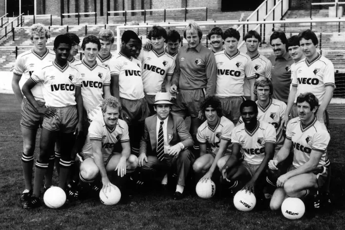 Framed Print : Watford Team 1982 WFC Framed Print : Watford Team 1982 WFC