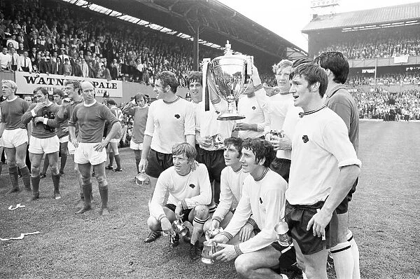 Watney Cup Final at the Baseball Ground. Derby County 4 v Manchester United 1