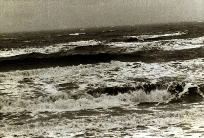 Framed Print : Waves coming in on the Sussex Coast of England - 1946 rough sea Framed Print : Waves coming in on the Sussex Coast of England - 1946 rough sea