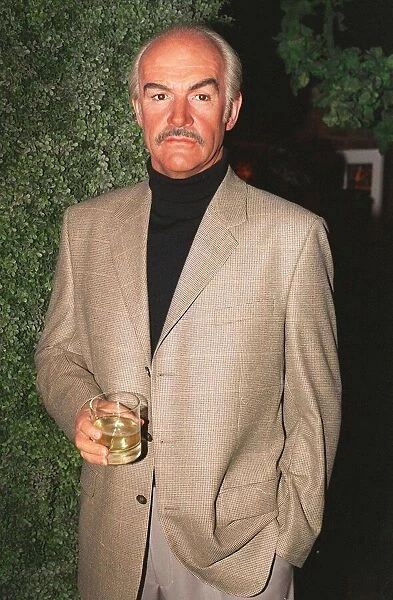 Waxwork model of Sean Connery at Madame Tussauds May 1998