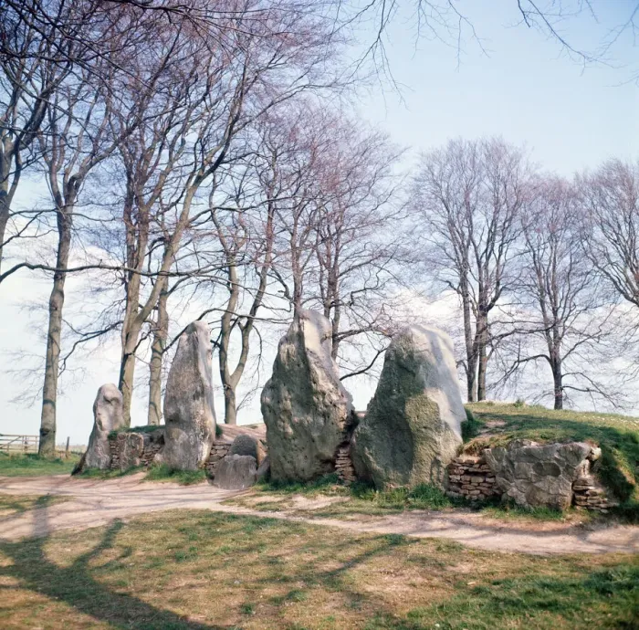 Framed Print : Waylands Smithy, a Neolithic long barrow and chamber tomb situated in the Vale of Framed Print : Waylands Smithy, a Neolithic long barrow and chamber tomb situated in the Vale of