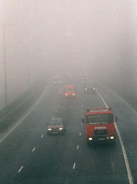 Weather Motorways M1 Fog