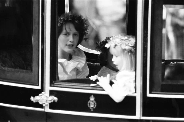 Wedding day of Prince Charles & Lady Diana Spencer, 29th July 1981