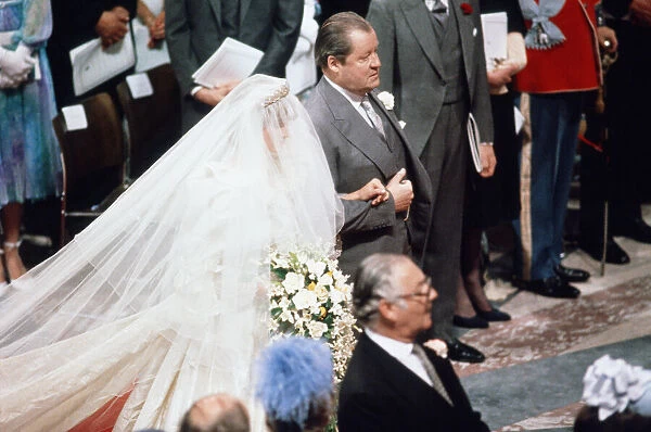 The wedding of HRH Prince Charles, The Prince of Wales, to Lady Diana Spencer