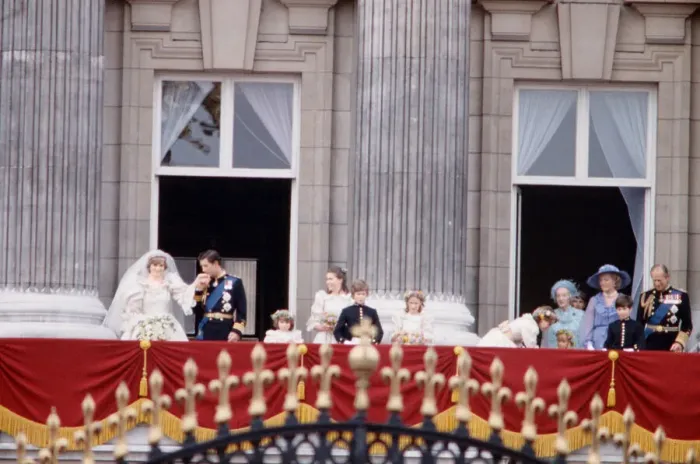 Framed Print : The wedding of HRH Prince Charles, The Prince of Wales, to Lady Diana Spencer