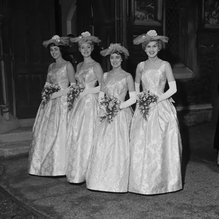 Framed Print : The wedding of Marty Wilde and Joyce Baker, held at Christ Church in Greenwich