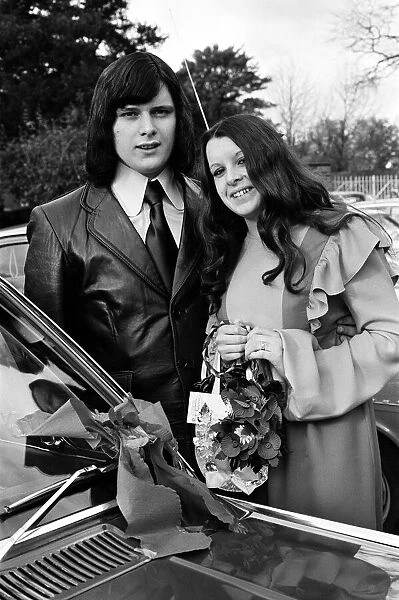 The wedding of Michael and Annette Owen from Tamworth. 11th November 1972
