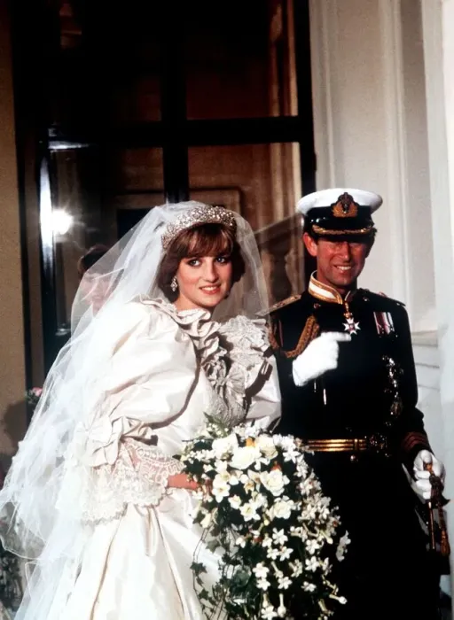 Framed Print : Wedding of Prince Charles & Lady Diana Spencer Arriving at Buckingham Palace