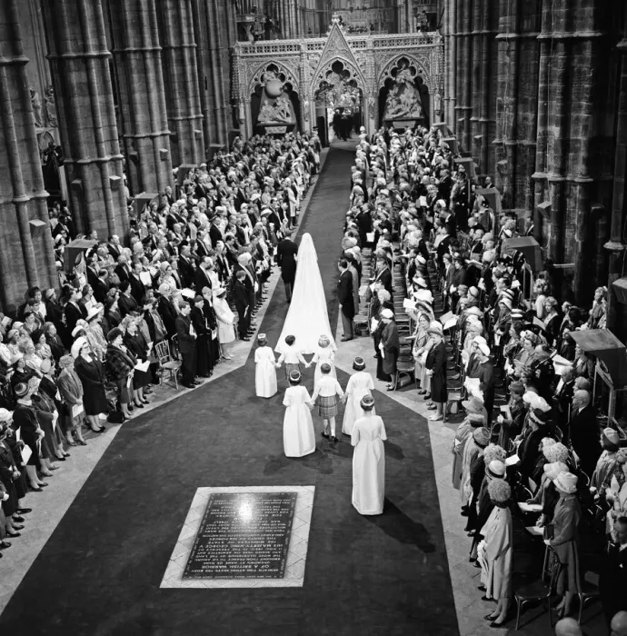 Framed Print : The wedding of Princess Alexandra of Kent and Angus Ogilvy at Westminster Abbey Framed Print : The wedding of Princess Alexandra of Kent and Angus Ogilvy at Westminster Abbey