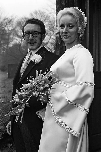 The wedding of Roselyn and Edward Thomas Commander. 4th December 1971