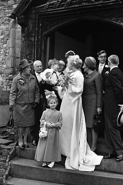 The wedding of Roselyn and Edward Thomas Commander. 4th December 1971