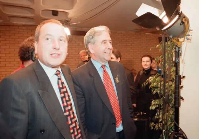 Framed Print : The Welsh devolution referendum of 1997 was a pre-legislative referendum held in Wales