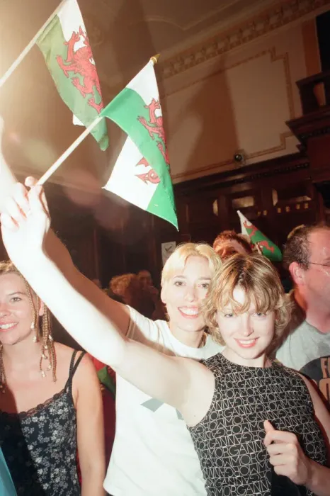 Framed Print : The Welsh devolution referendum of 1997 was a pre-legislative referendum held in Wales Framed Print : The Welsh devolution referendum of 1997 was a pre-legislative referendum held in Wales