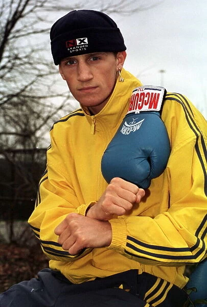 Welterweight boxer Scott Dixon February 1998