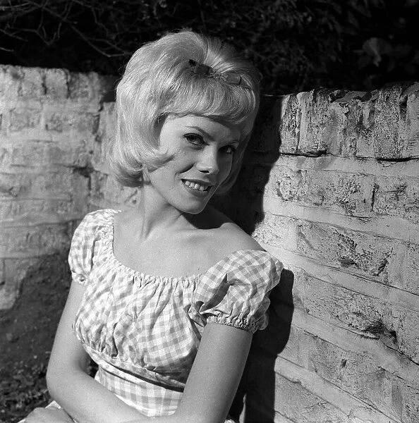 Wendy Richard July 1962 Actress and Model aged 19 years old